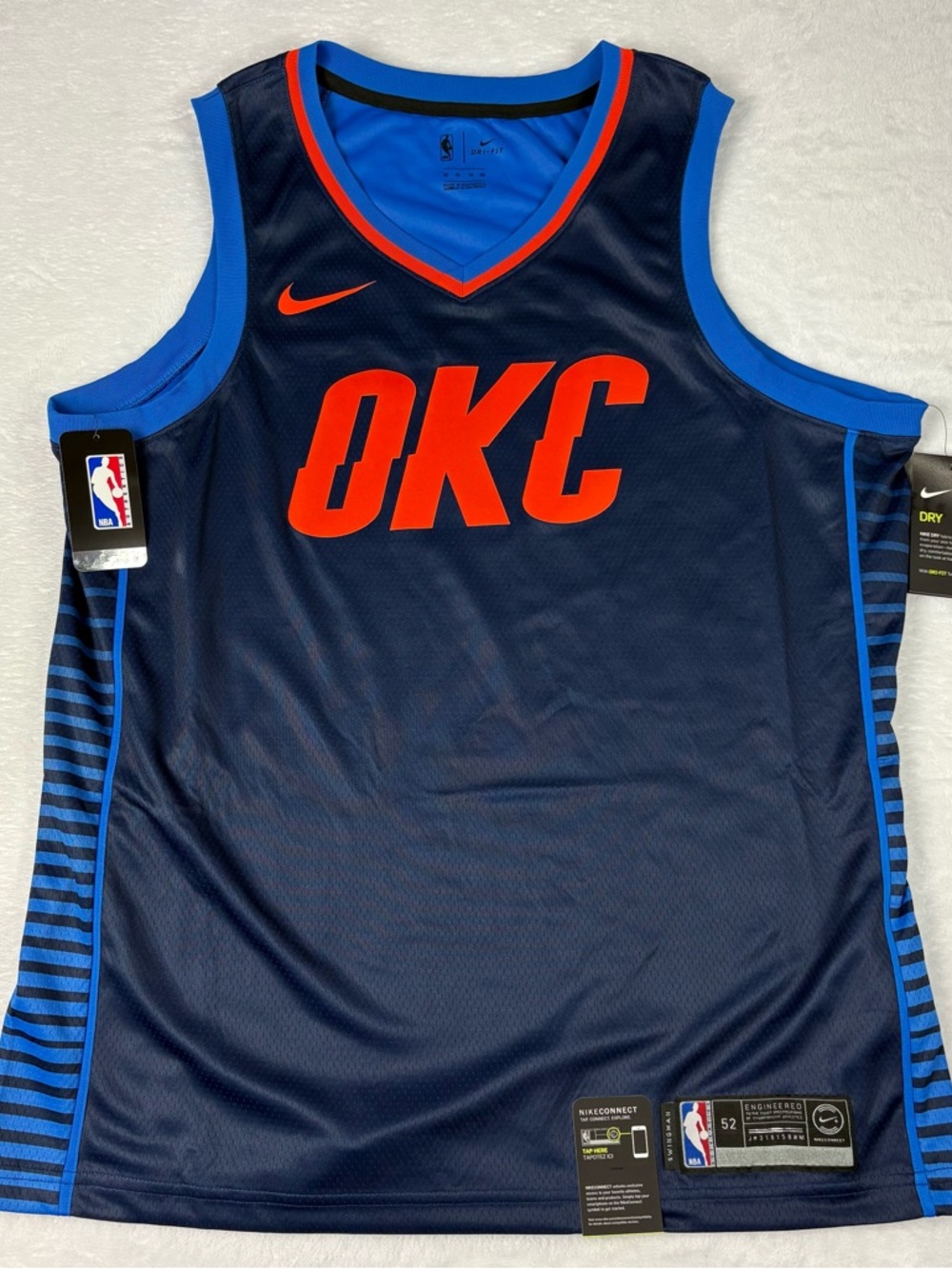 Nike Royal Blue Dri-FIT NBA Jersey